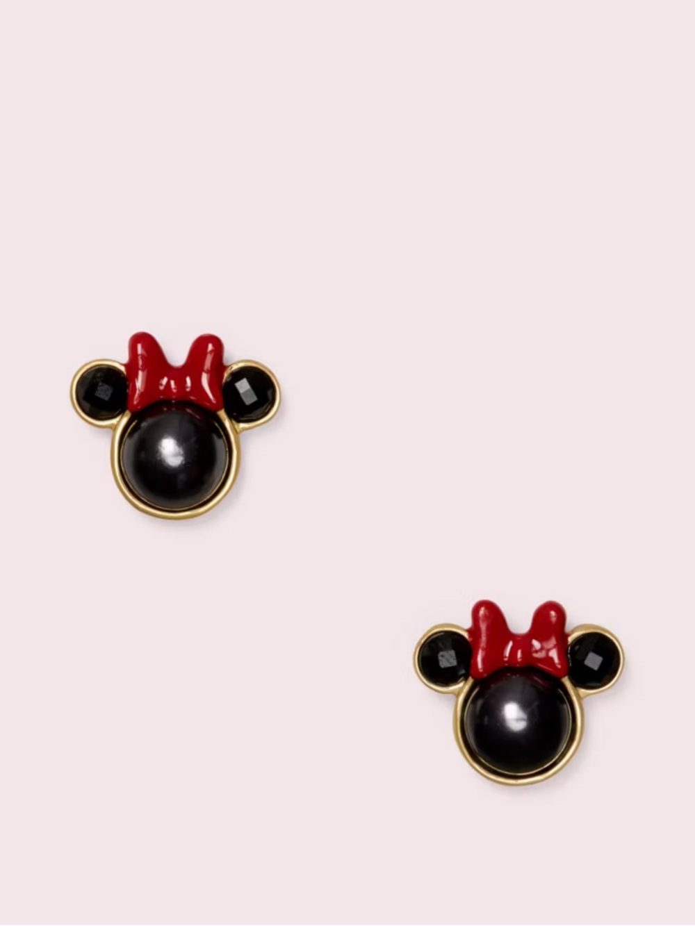 NWT Kate Spade New York X Minnie Mouse Studs
